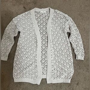 Moon & Madison Women's Open Knit Sweater